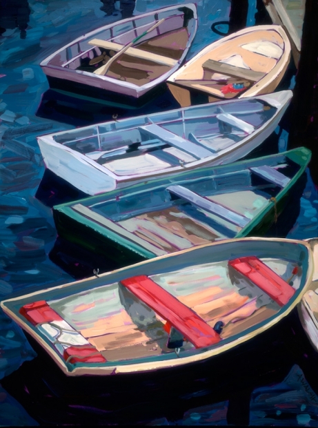 056 - Boats in Line