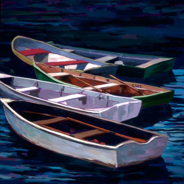 058 - Five Boats