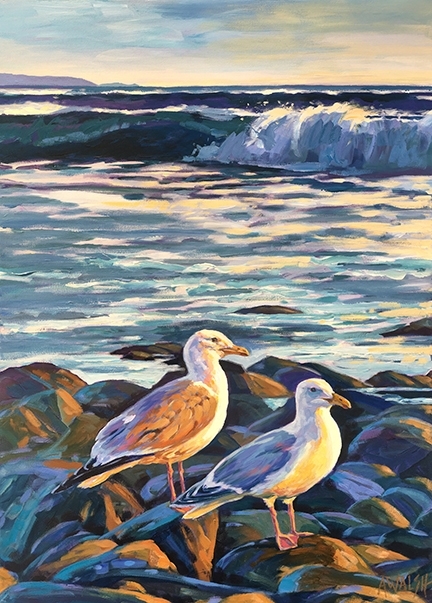 140 - Two Seagulls